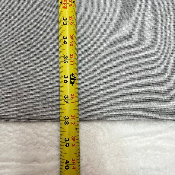 Ann Taylor Factory Light Gray Square Neck Tank Dress Sz L Knee Length Back Zip - Picture 6 of 9